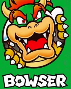 Bowser Poster Diamond Paintings