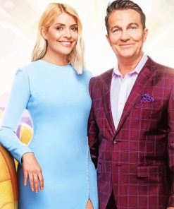 Bradley Walsh And Holly Willoughby Diamond Painting