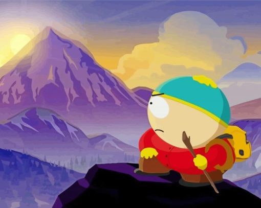Cartman Southpark Character Diamond Painting