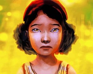 Clementine Crying Art Diamond Paintings