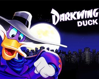 Disney Darkwing Duck Cartoon Diamond Paintings