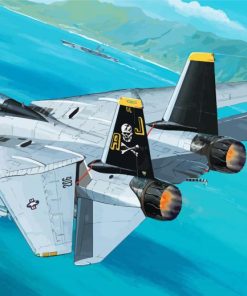F 14 Tomcat Aircraft Diamond Paintings