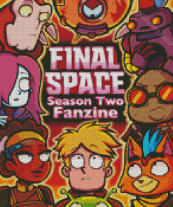 Final Space Poster Diamond Painting