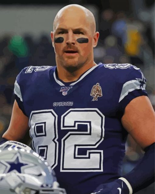 Footballer Jason Witten Diamond Paintings