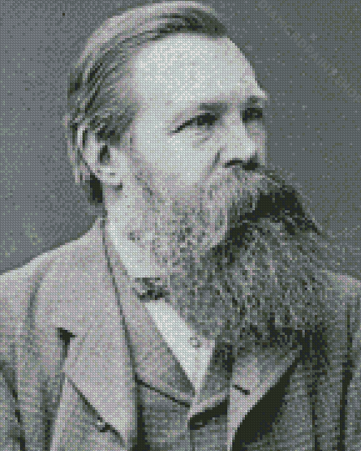 Friedrich Engels Philosopher Diamond Paintings