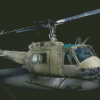 Huey Helicopter Diamond Paintings