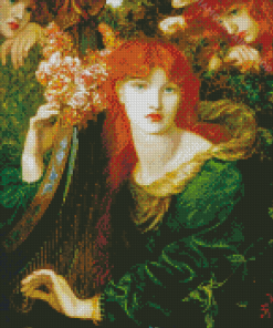 La Ghirlandata Rossetti Diamond Paintings