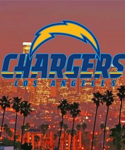 Los Angeles Chargers Logo Diamond Paintings
