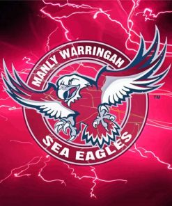 Manly Warringah Sea Eagles Logo Diamond Paintings