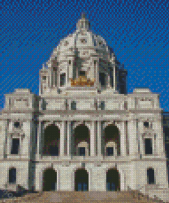 Minnesota State Capitol St Paul Minnesota Diamond Paintings