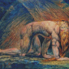 Nebuchadnezzar By William Blake Diamond Paintings
