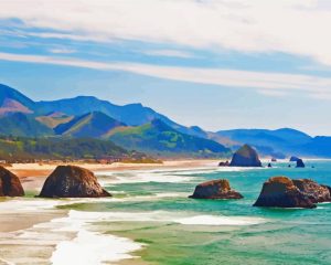 Oregan Coast Diamond Paintings
