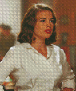 Peggy Carter Captain America Character Diamond Paintings
