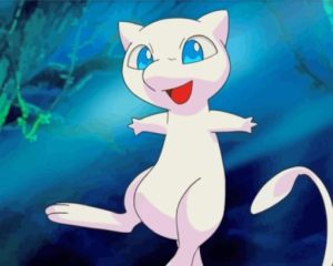 Pokemon Mew Character Diamond Paintings