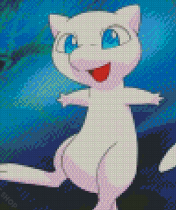 Pokemon Mew Character Diamond Paintings