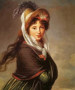 Portrait Of A Young Woman Elisabeth Vigee Diamond Paintings