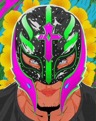 Rey Mysterio WWE Diamond Paintings