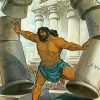 Samson And Pillars Diamond Paintings