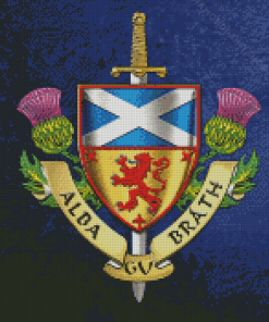Scotland Crest Diamond Paintings