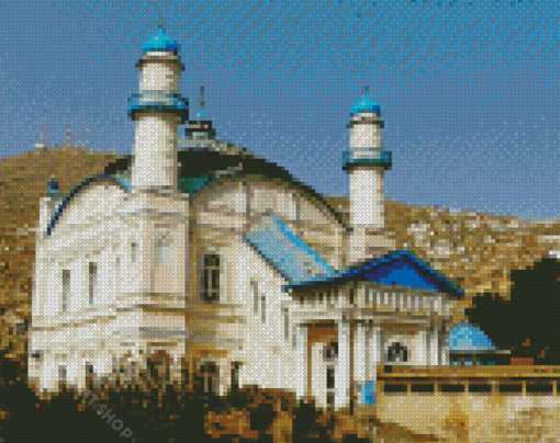 Shah Du Shamshira Mosque Kabul Diamond Paintings