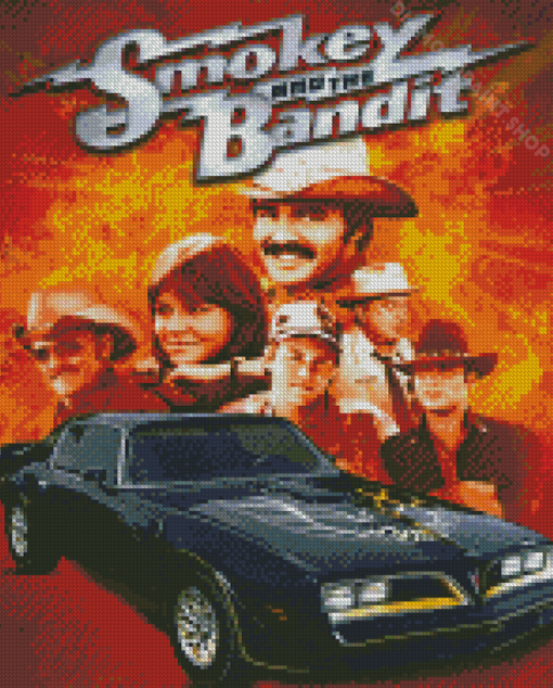 Smokey And The Bandit Poster Diamond Paintings
