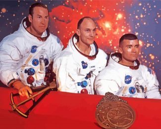 Space Apollo 13 Diamond Paintings