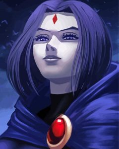 Teen Titans Raven Superhero Diamond Paintings