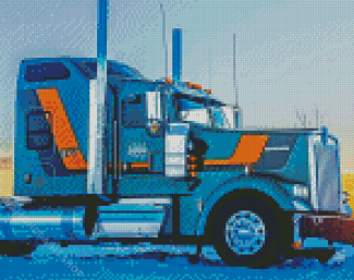 The Kenworth Truck Diamond Paintings