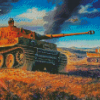 The Panther Tanks Diamond Paintings