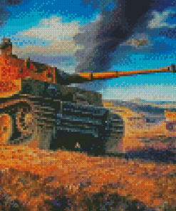 The Panther Tanks Diamond Paintings