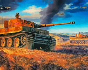 The Panther Tanks Diamond Paintings