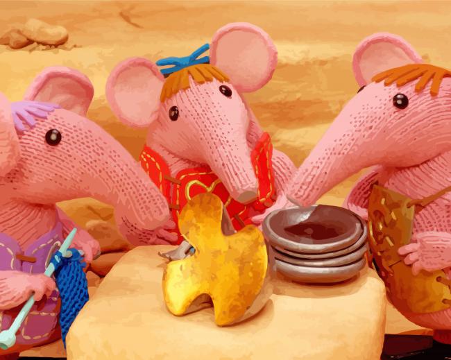 The Clangers Tv Show Diamond Paintings DiamondPaint Shop