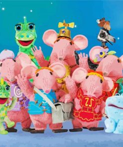The Clangers Characters Diamond Paintings