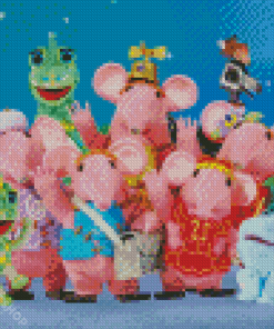 The Clangers Characters Diamond Paintings