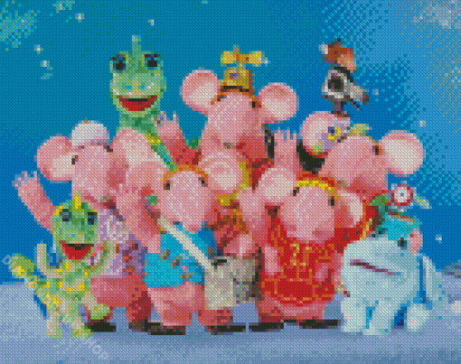 The Clangers Characters Diamond Paintings