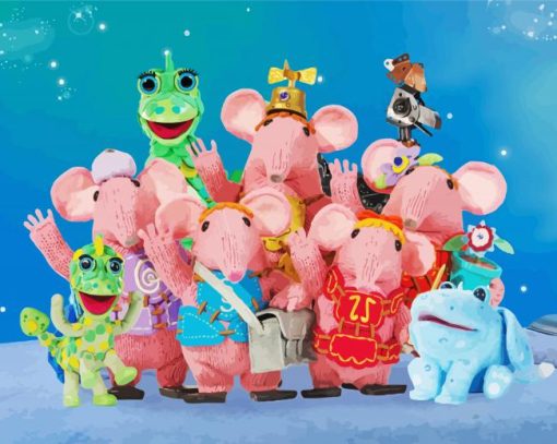 The Clangers Characters Diamond Paintings