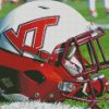 Virginia Tech Football Helmet Diamond Paintings