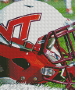 Virginia Tech Football Helmet Diamond Paintings