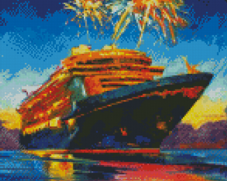 Aesthetic Cruise Liner Diamond Paintings