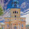 Aesthetic Gothenburg Cathedral Sweden Diamond Paintings