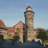 Aesthetic Imperial Castle Of Nuremberg Diamond Paintings