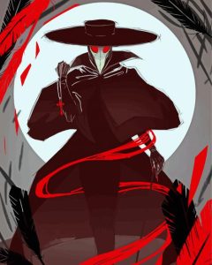 Aesthetic Plague Doctor Illustration Diamond Paintings