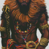 Aesthetic African King Diamond Paintings