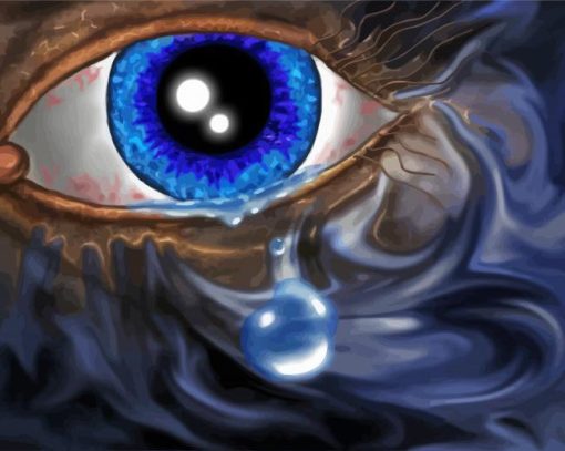 Aesthetic Eye Tear Diamond Paintings
