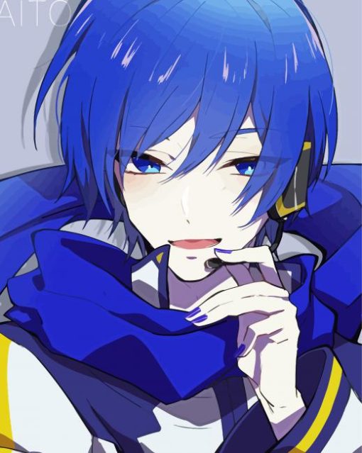 Aesthetic Kaito Vocaloid Diamond Paintings