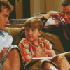 Aesthetic Two And Half Men Diamond Painting