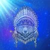 American Native Bear Diamond Paintings