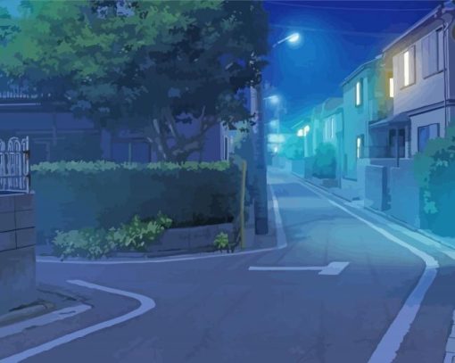 Anime Street Diamond Painting