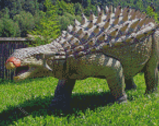 Ankylosaurus Reptile Diamond Paintings