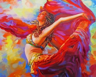 Belly Dancer Lady Diamond Paintings